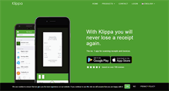 Desktop Screenshot of klippa.com